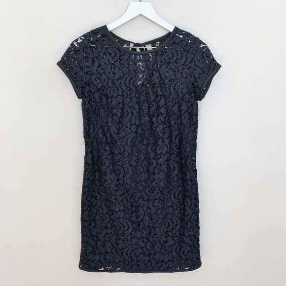 LOFT Dresses & Skirts - LOFT | Black Lace Shift Dress